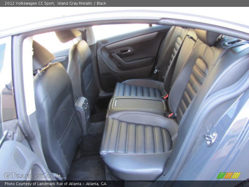 Island Gray Metallic / Black 2012 Volkswagen CC Sport
