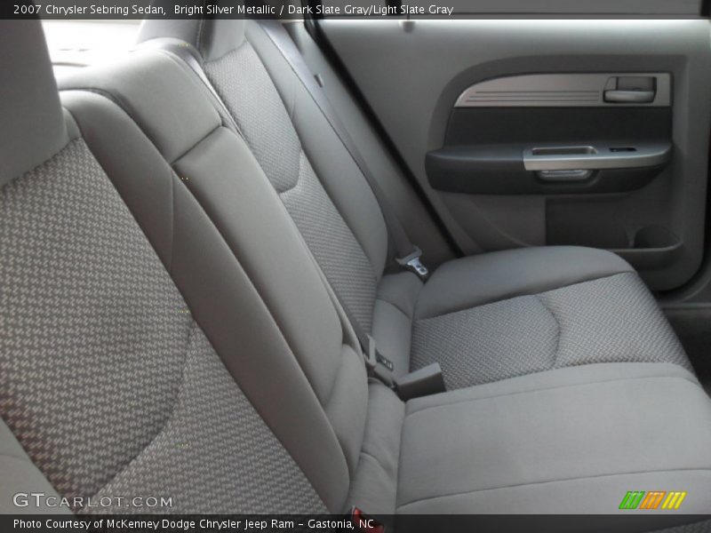 Bright Silver Metallic / Dark Slate Gray/Light Slate Gray 2007 Chrysler Sebring Sedan