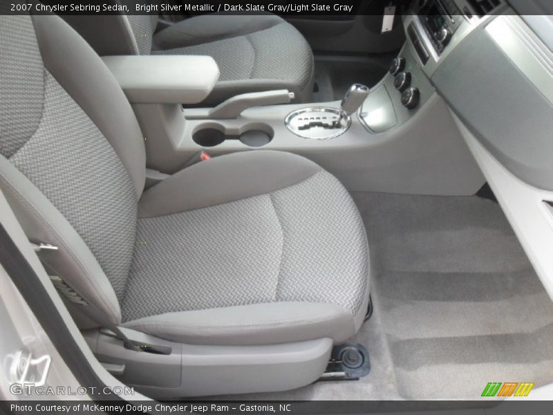 Bright Silver Metallic / Dark Slate Gray/Light Slate Gray 2007 Chrysler Sebring Sedan
