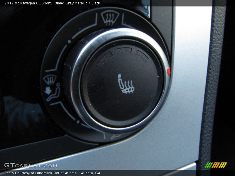 Island Gray Metallic / Black 2012 Volkswagen CC Sport
