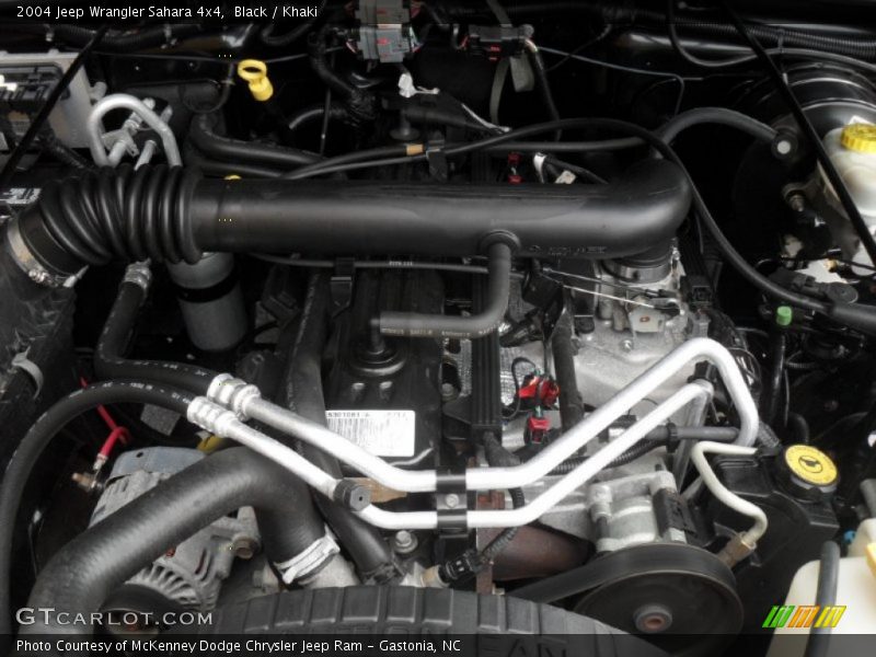 Black / Khaki 2004 Jeep Wrangler Sahara 4x4