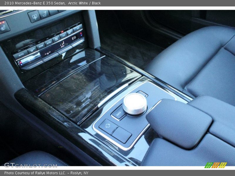 Arctic White / Black 2010 Mercedes-Benz E 350 Sedan