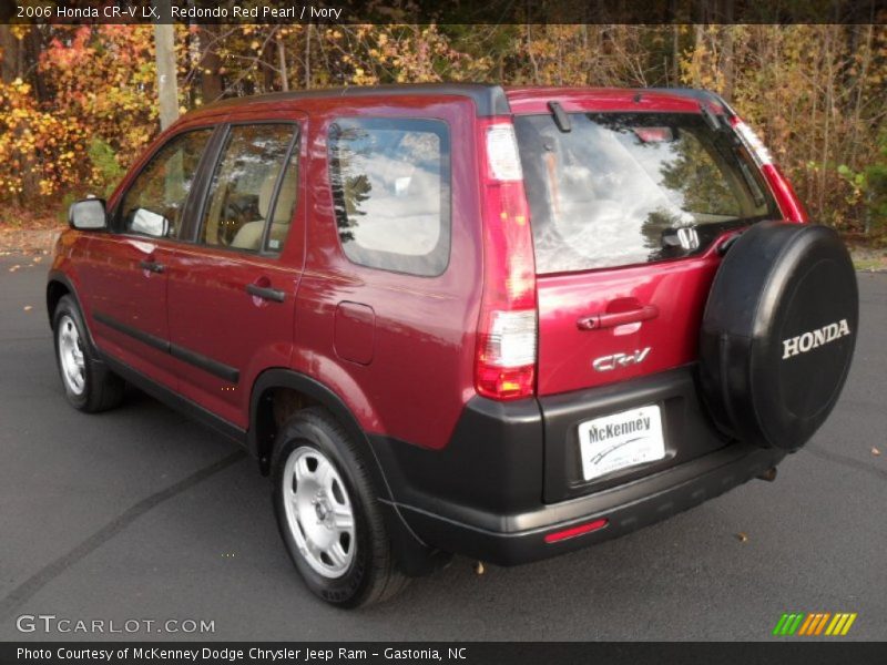 Redondo Red Pearl / Ivory 2006 Honda CR-V LX