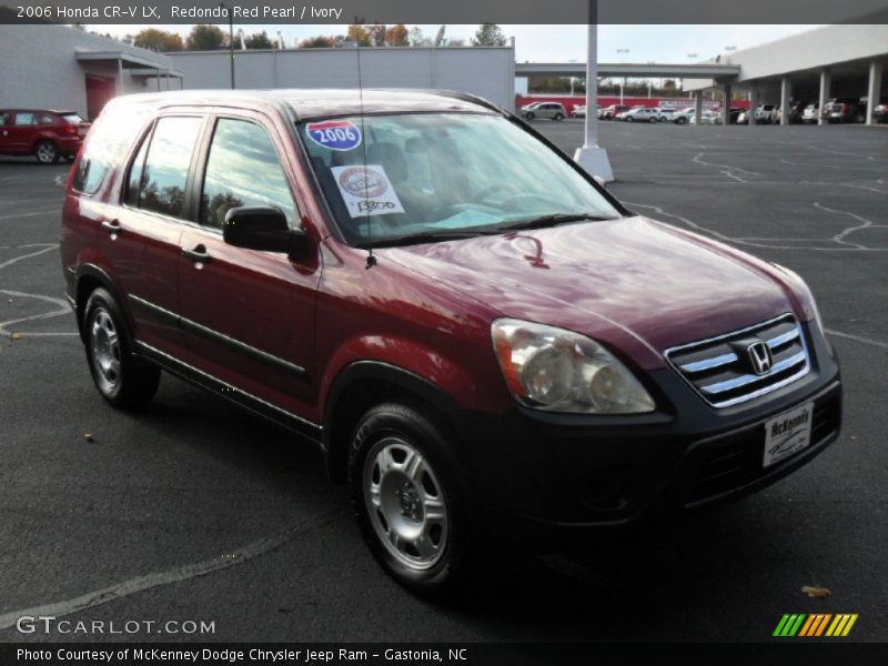 Redondo Red Pearl / Ivory 2006 Honda CR-V LX