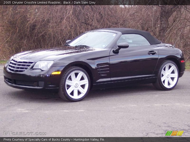 Black / Dark Slate Grey 2005 Chrysler Crossfire Limited Roadster
