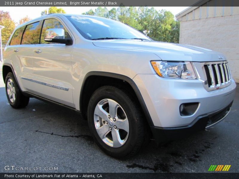 Bright Silver Metallic / Black 2011 Jeep Grand Cherokee Limited