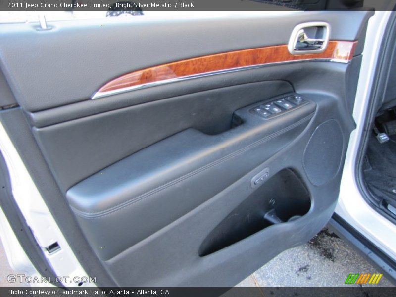 Bright Silver Metallic / Black 2011 Jeep Grand Cherokee Limited