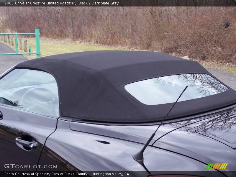 Black / Dark Slate Grey 2005 Chrysler Crossfire Limited Roadster