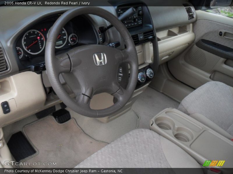 Redondo Red Pearl / Ivory 2006 Honda CR-V LX