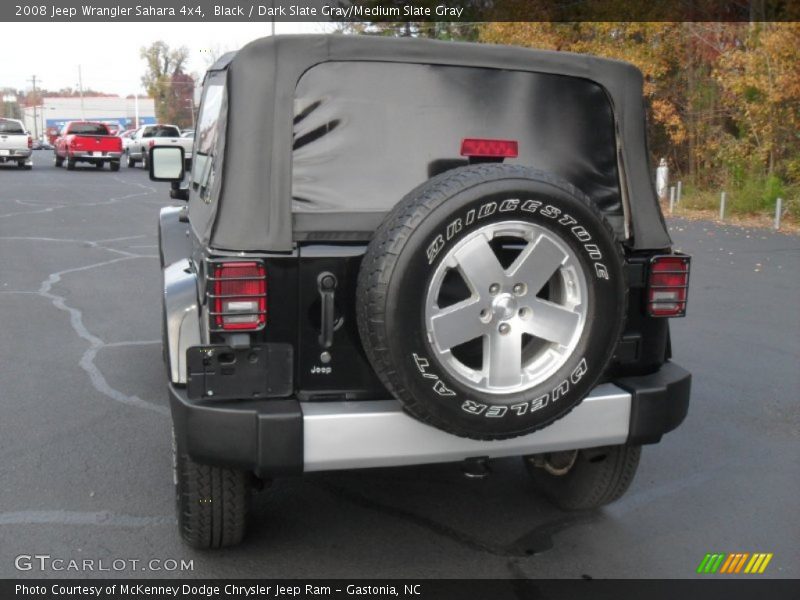 Black / Dark Slate Gray/Medium Slate Gray 2008 Jeep Wrangler Sahara 4x4