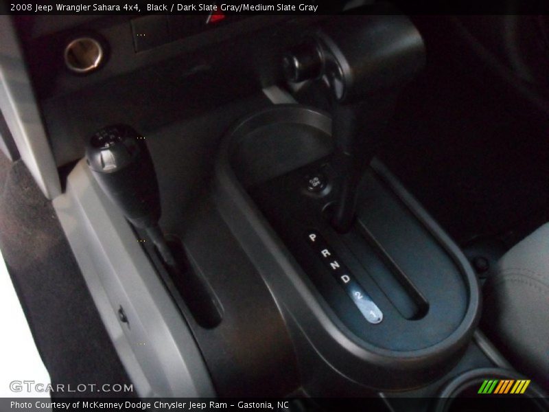 Black / Dark Slate Gray/Medium Slate Gray 2008 Jeep Wrangler Sahara 4x4