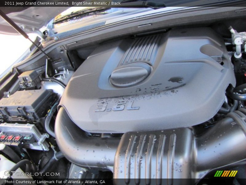 Bright Silver Metallic / Black 2011 Jeep Grand Cherokee Limited