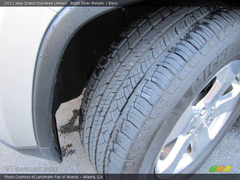 Bright Silver Metallic / Black 2011 Jeep Grand Cherokee Limited