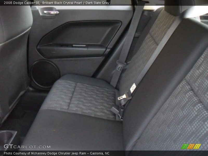 Brilliant Black Crystal Pearl / Dark Slate Gray 2008 Dodge Caliber SE