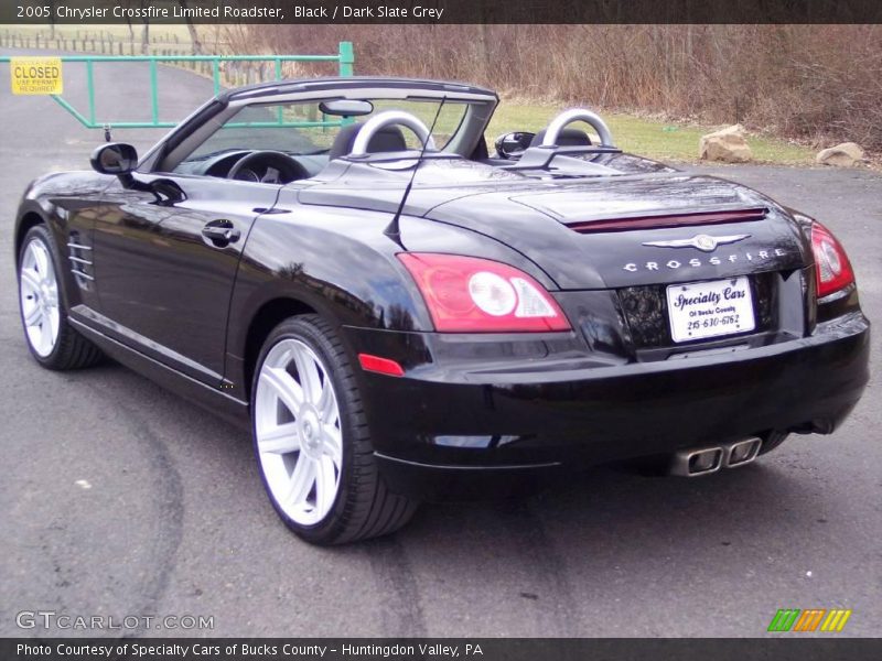 Black / Dark Slate Grey 2005 Chrysler Crossfire Limited Roadster