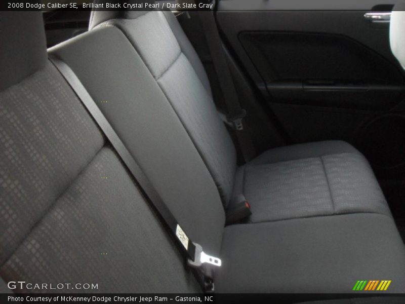 Brilliant Black Crystal Pearl / Dark Slate Gray 2008 Dodge Caliber SE
