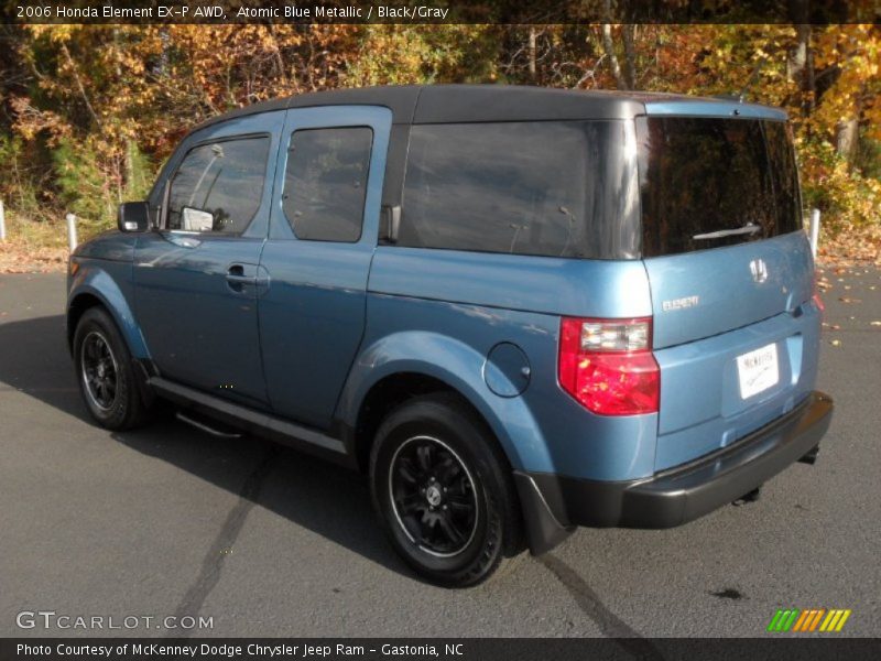 Atomic Blue Metallic / Black/Gray 2006 Honda Element EX-P AWD