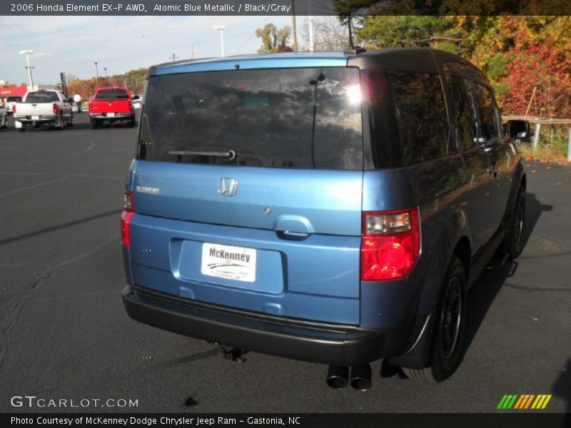 Atomic Blue Metallic / Black/Gray 2006 Honda Element EX-P AWD