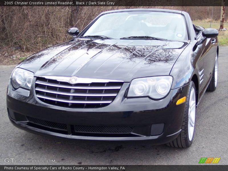 Black / Dark Slate Grey 2005 Chrysler Crossfire Limited Roadster
