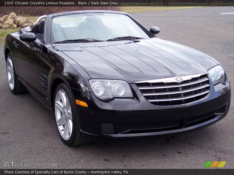 Black / Dark Slate Grey 2005 Chrysler Crossfire Limited Roadster