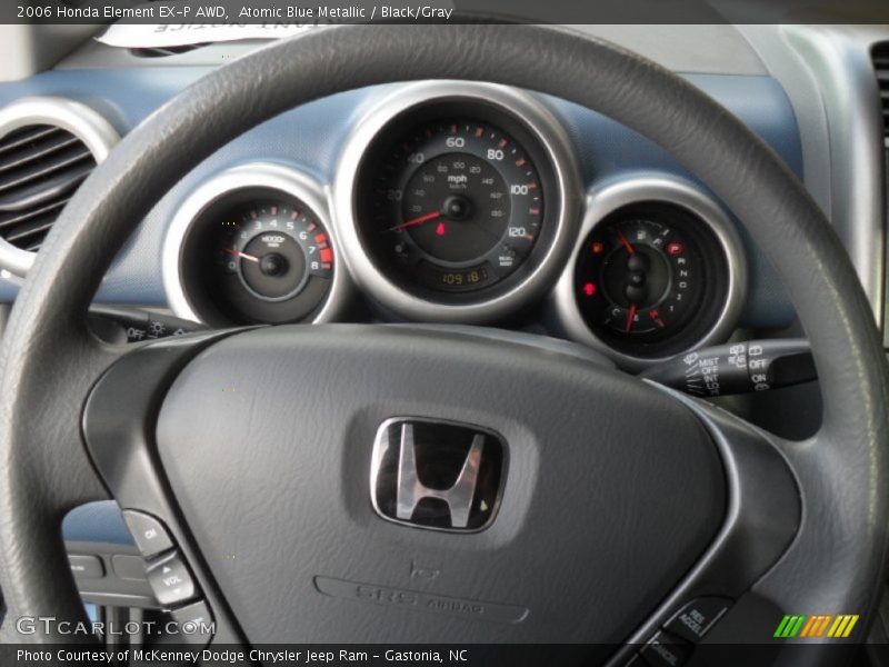 Atomic Blue Metallic / Black/Gray 2006 Honda Element EX-P AWD