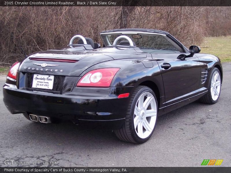Black / Dark Slate Grey 2005 Chrysler Crossfire Limited Roadster