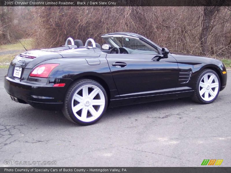 Black / Dark Slate Grey 2005 Chrysler Crossfire Limited Roadster
