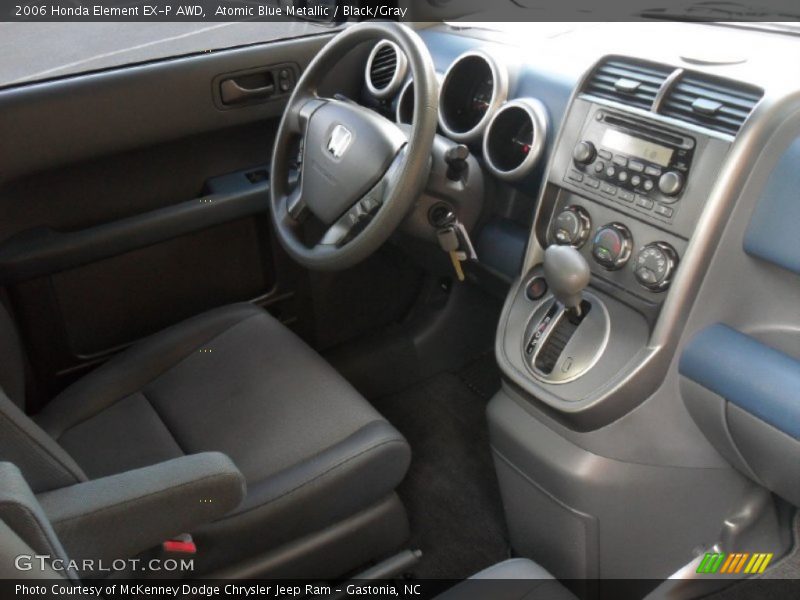Atomic Blue Metallic / Black/Gray 2006 Honda Element EX-P AWD