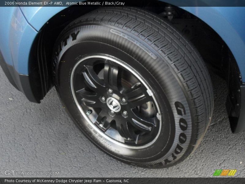 Atomic Blue Metallic / Black/Gray 2006 Honda Element EX-P AWD