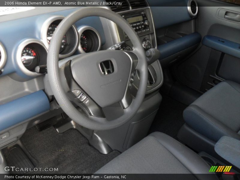 Atomic Blue Metallic / Black/Gray 2006 Honda Element EX-P AWD