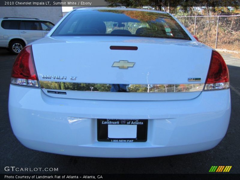 Summit White / Ebony 2010 Chevrolet Impala LT