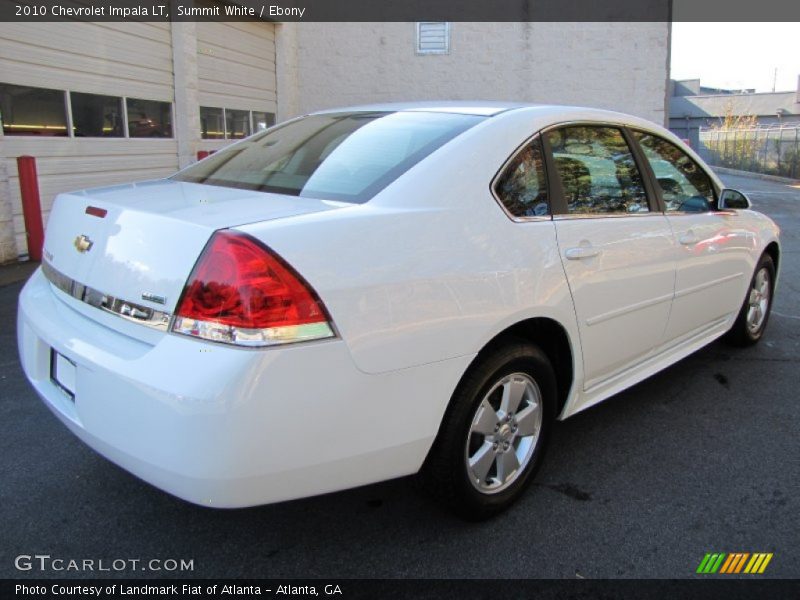 Summit White / Ebony 2010 Chevrolet Impala LT