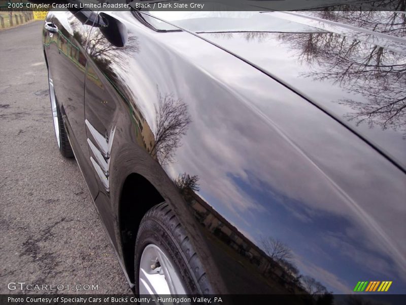 Black / Dark Slate Grey 2005 Chrysler Crossfire Limited Roadster