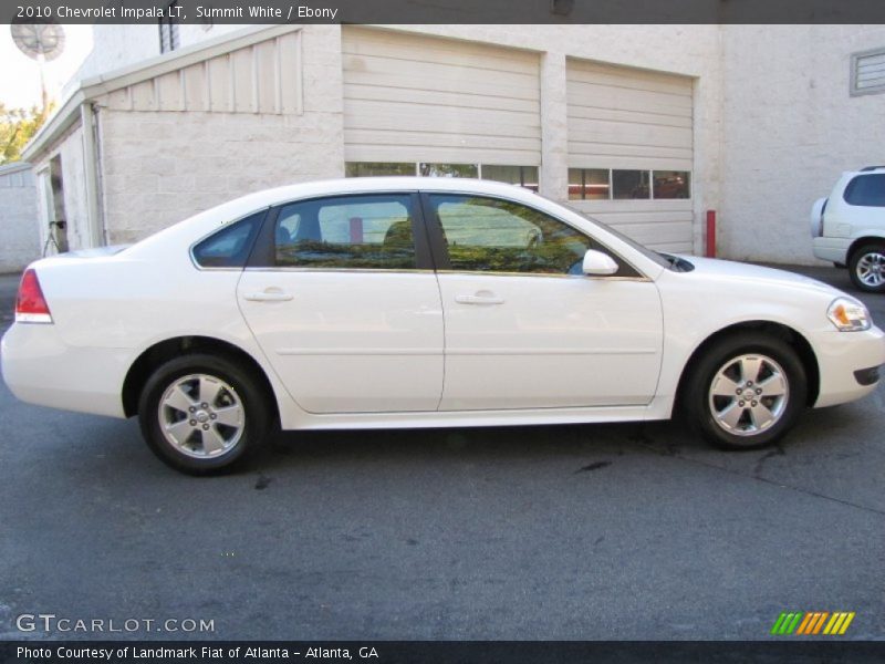 Summit White / Ebony 2010 Chevrolet Impala LT
