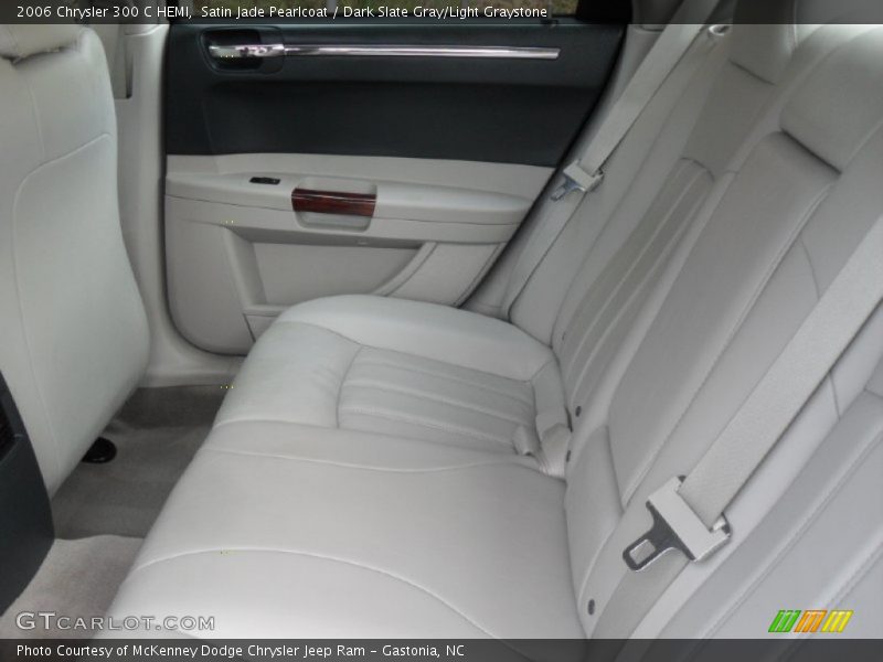 Satin Jade Pearlcoat / Dark Slate Gray/Light Graystone 2006 Chrysler 300 C HEMI