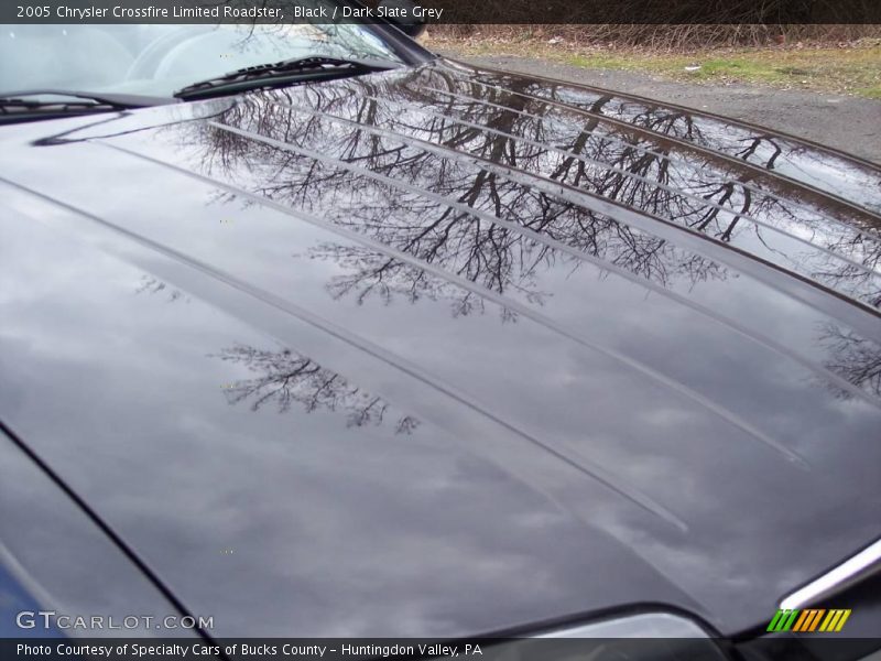 Black / Dark Slate Grey 2005 Chrysler Crossfire Limited Roadster