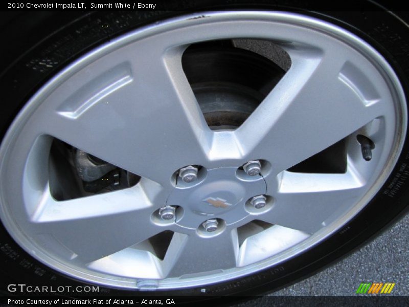 Summit White / Ebony 2010 Chevrolet Impala LT