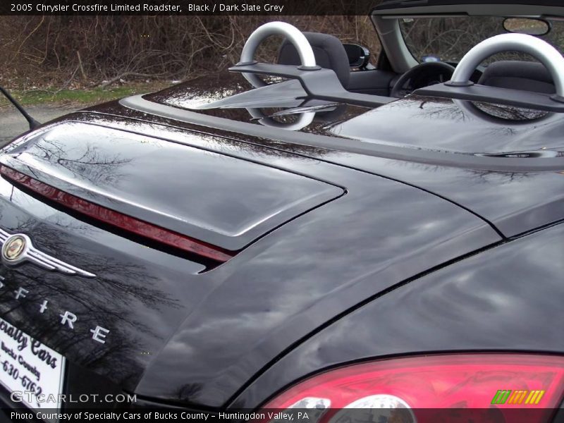 Black / Dark Slate Grey 2005 Chrysler Crossfire Limited Roadster