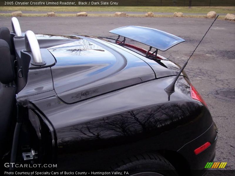 Black / Dark Slate Grey 2005 Chrysler Crossfire Limited Roadster
