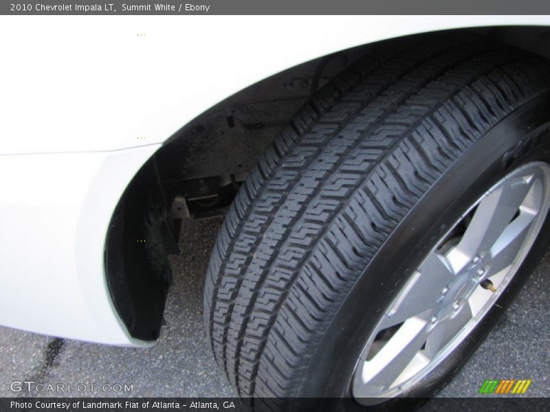 Summit White / Ebony 2010 Chevrolet Impala LT