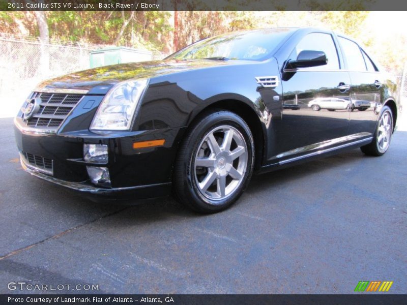 Black Raven / Ebony 2011 Cadillac STS V6 Luxury