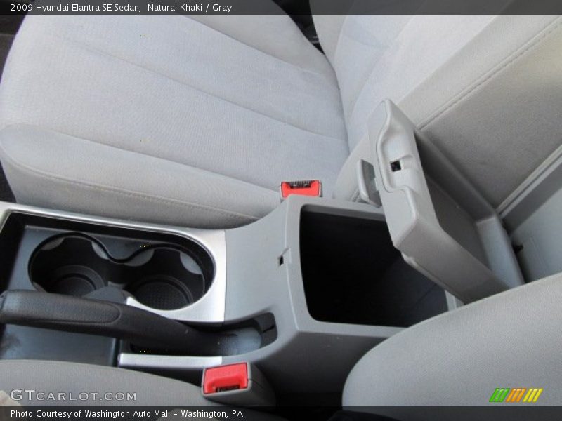 Natural Khaki / Gray 2009 Hyundai Elantra SE Sedan