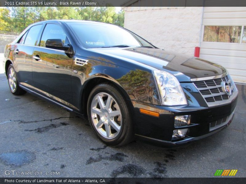 Black Raven / Ebony 2011 Cadillac STS V6 Luxury