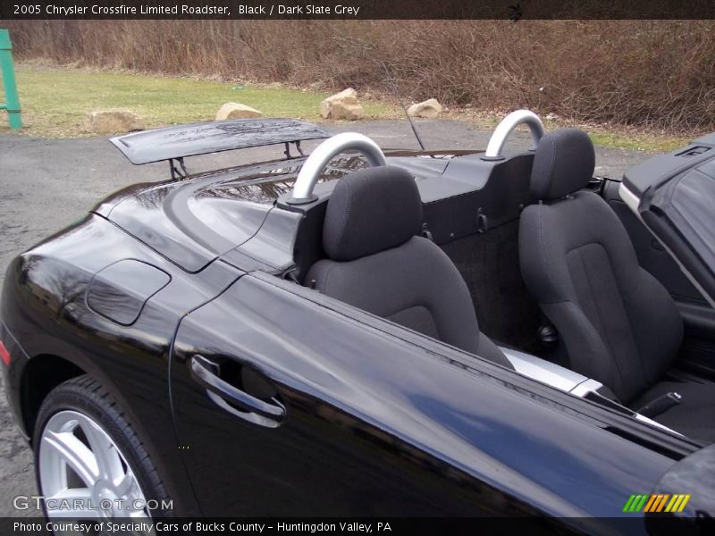 Black / Dark Slate Grey 2005 Chrysler Crossfire Limited Roadster