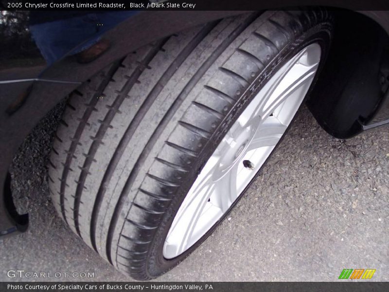 Black / Dark Slate Grey 2005 Chrysler Crossfire Limited Roadster