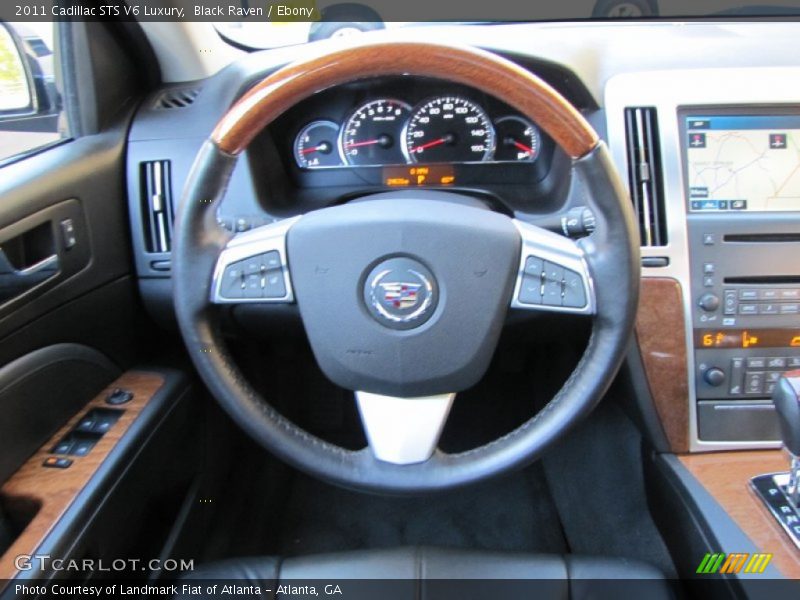 Black Raven / Ebony 2011 Cadillac STS V6 Luxury
