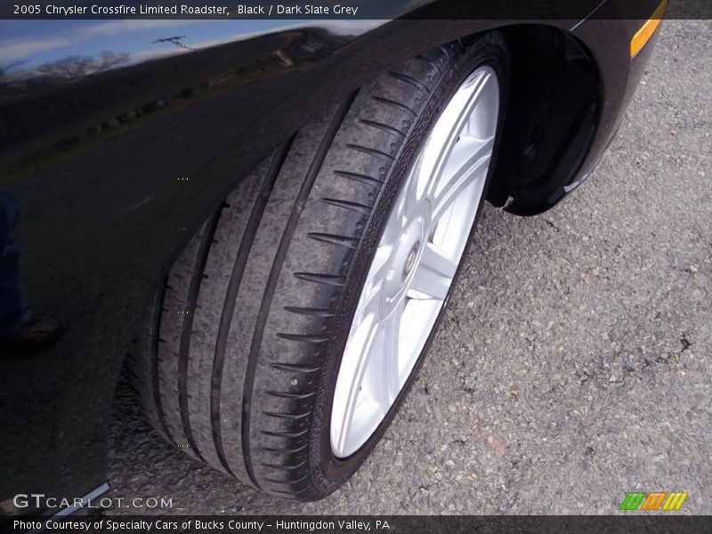 Black / Dark Slate Grey 2005 Chrysler Crossfire Limited Roadster