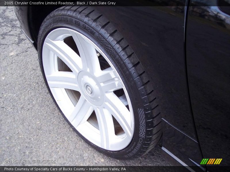 Black / Dark Slate Grey 2005 Chrysler Crossfire Limited Roadster
