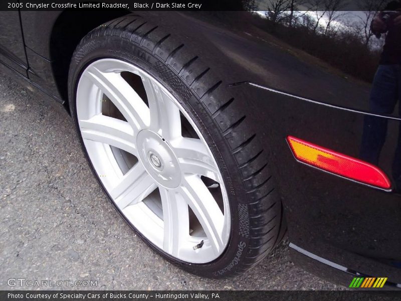 Black / Dark Slate Grey 2005 Chrysler Crossfire Limited Roadster