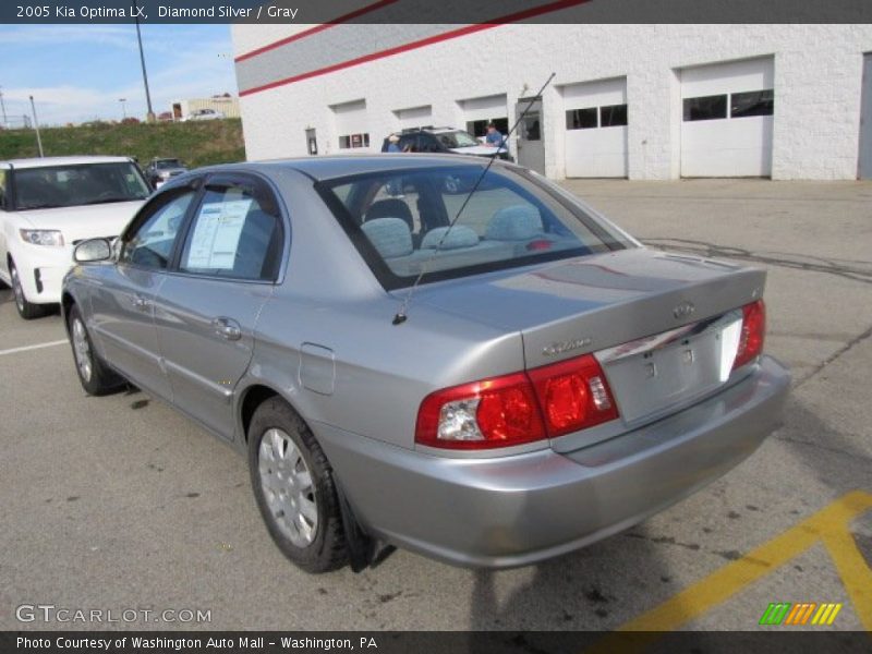 Diamond Silver / Gray 2005 Kia Optima LX